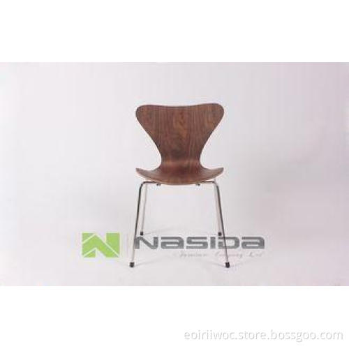Solid Wooden Modern Chairs for Dining Room / Walnut Jacobse